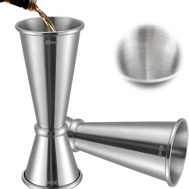 Spirit Measure Jigger - Нержавеющая сталь 30/60 мл шейкер для