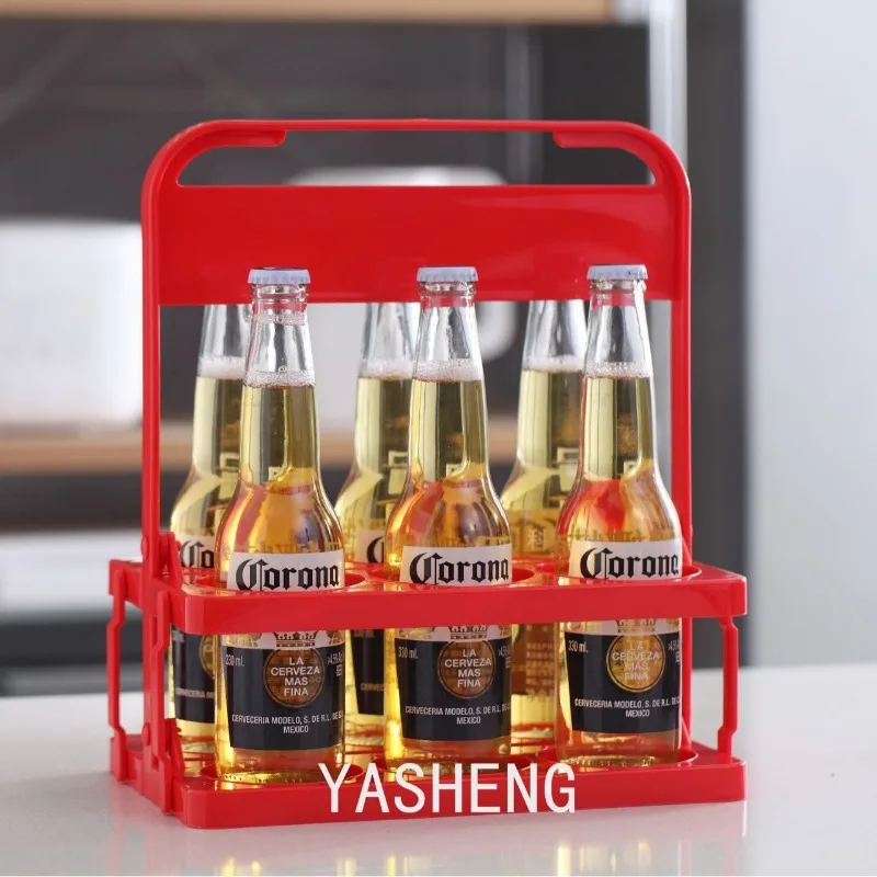 Beer Wine Zone - Складная пластиковая корзина-холодильник для вина и