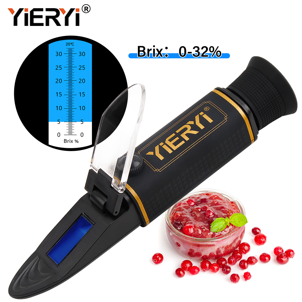 YG-32 Brix рефрактометр 0-32%  – обзор и цена Wine Beer Juice
