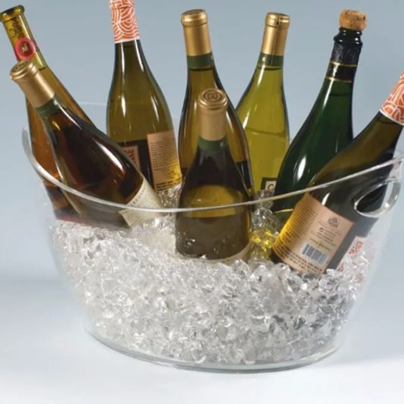 Несветодиодное ведро для льда  – обзор и цена Wine Beer Mixed Drinks